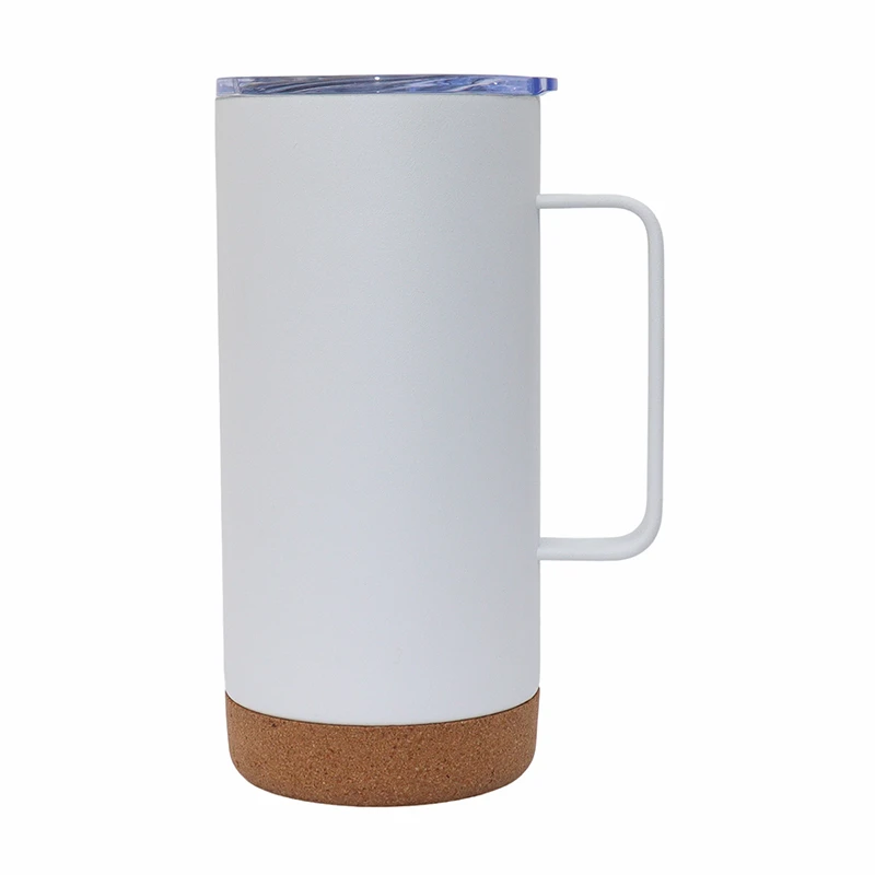 Cork Bottomed Straight Coffee Mug